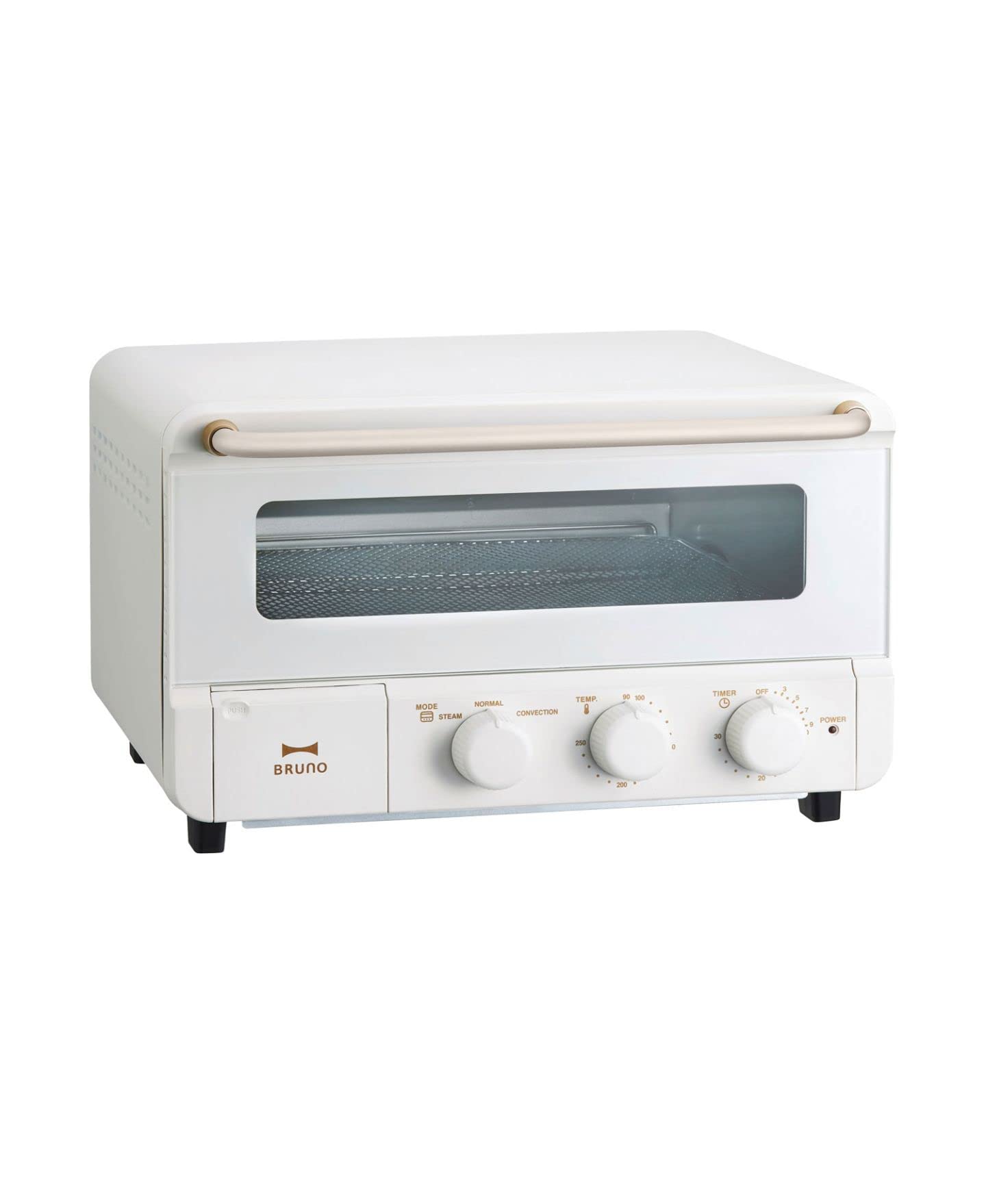 Amazon.co.jp: Bruno BOE067-WH Oven Toaster, 4-Slice, Steam & Bake