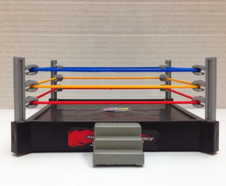 Amazon | 安心の国内発送！プロレス リング模型 フィギュア4体付き