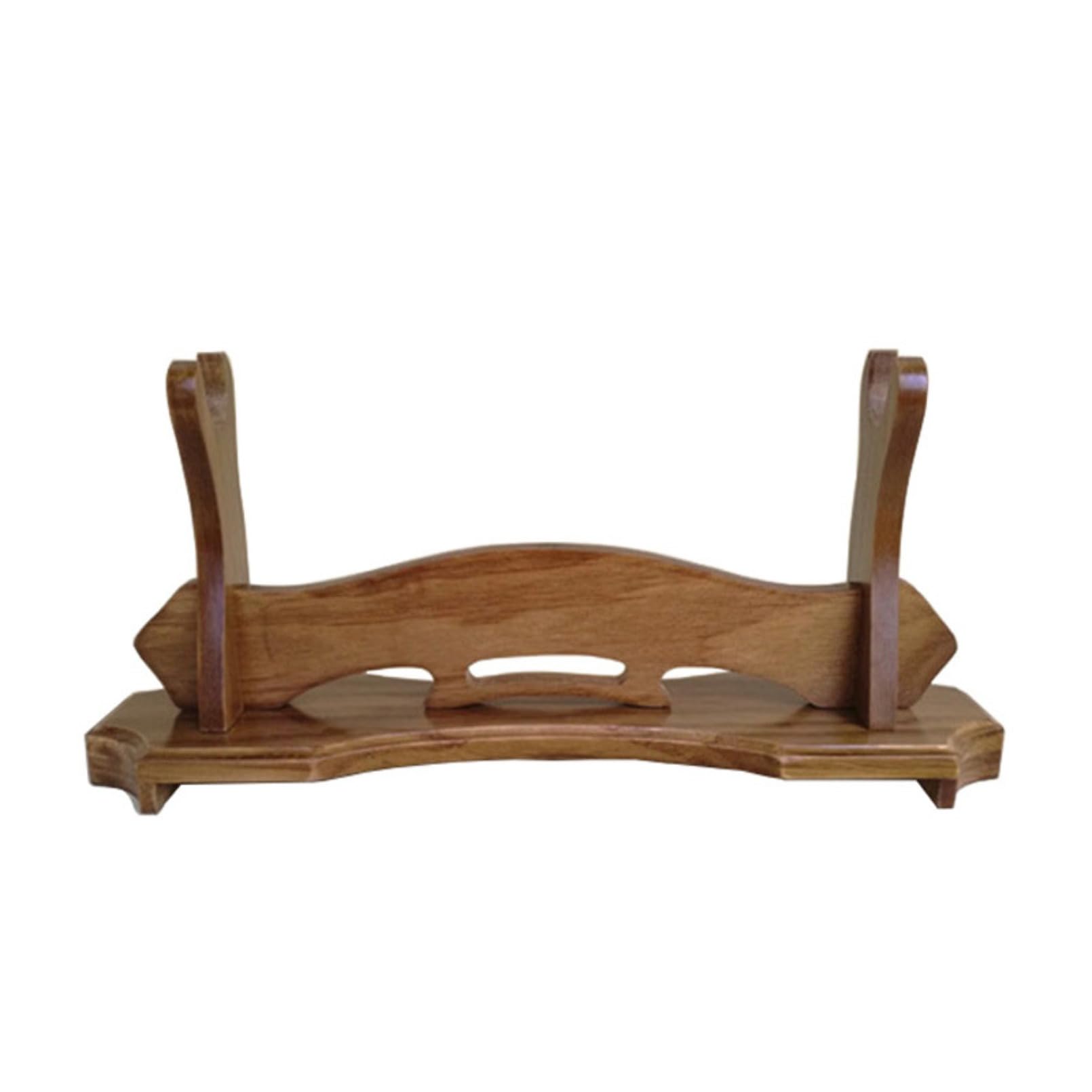 Amazon.co.jp: 刀掛け 無垢材 台座付き 刀掛台 1～3段刀掛台 日本刀