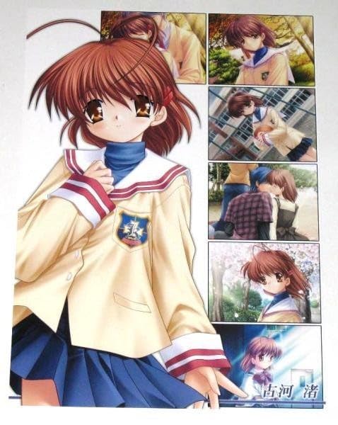 Amazon.co.jp: Key CLANNAD-クラナド- B4ポスター/古河渚 : おもちゃ