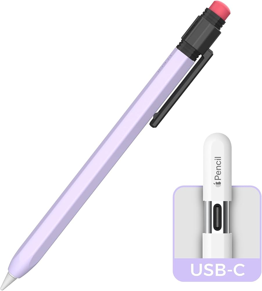 TRONWIN Apple Pencil USB-C Case,Silicone Sleeve Protective Cover