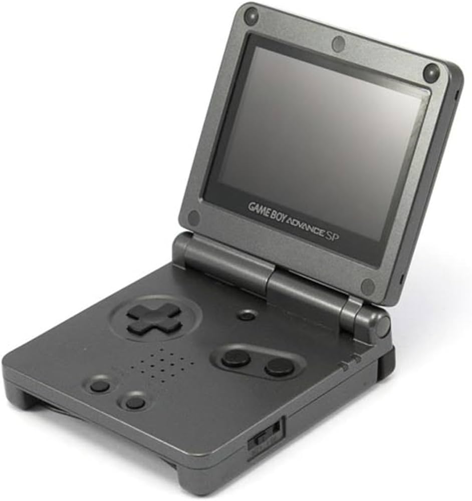 Amazon | ゲームボーイアドバンスSP - 北米版 グラファイト 黒鉛色