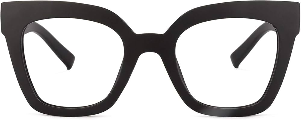 Amazon.com: Zeelool Trendy Rectangle Blue Light Blocking Glasses
