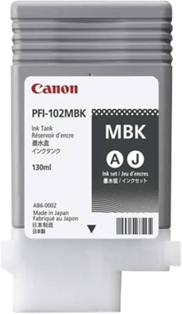 Amazon.co.jp: Canon 純正インクタンク マットブラック PFI-102MBK