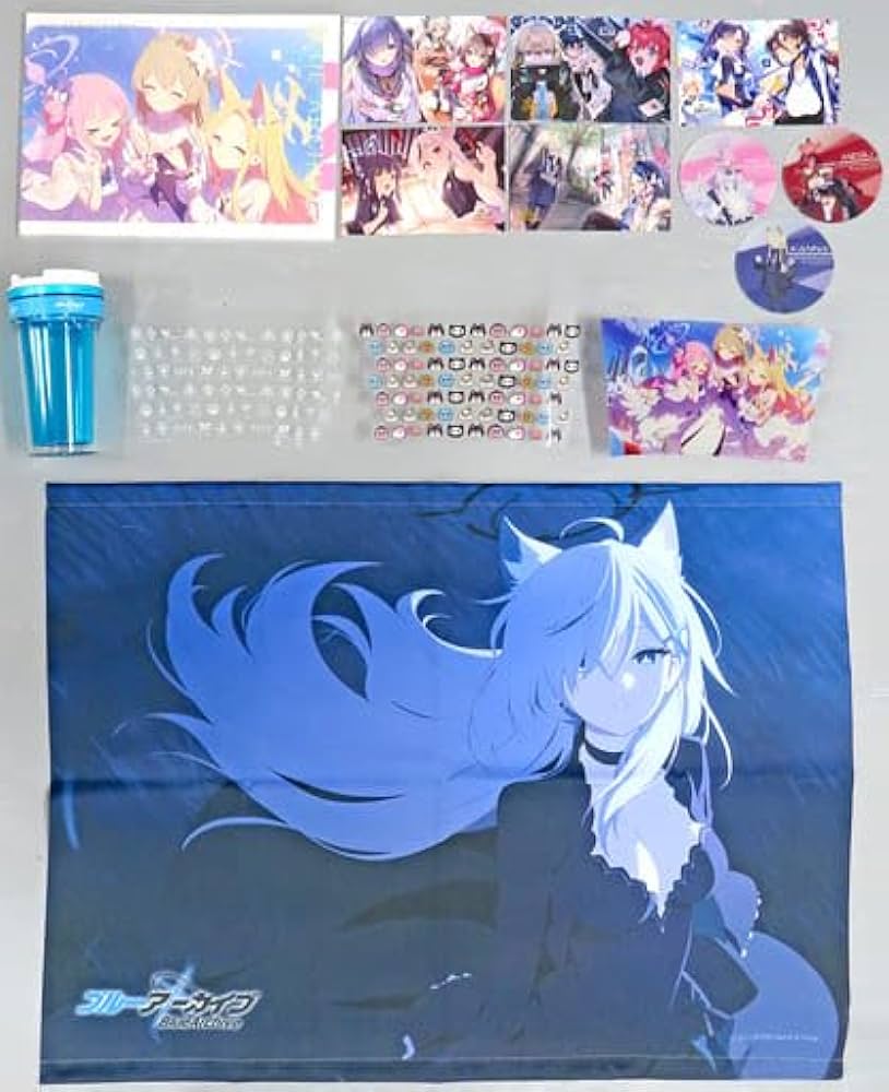 Amazon.co.jp: グッズセット 2nd Anniversary Treasure Box ブルー