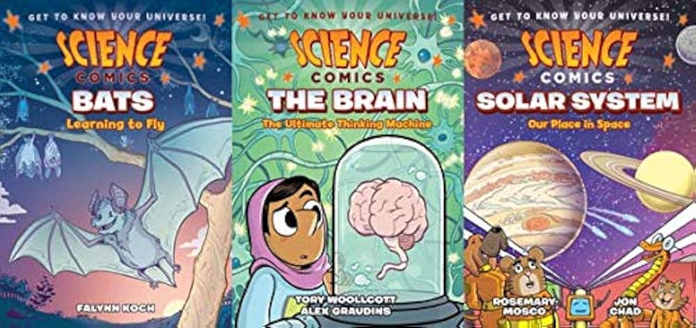 Science Comics Series 18-Book Set: Andy Hirsch, Jacob Chabot, Joe