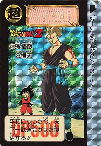 Amazon.co.jp: ドラゴンボールカード ドラゴンボールZ 孫悟飯＆悟天