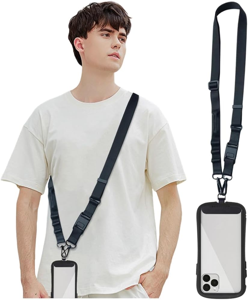 Amazon.co.jp: [Turkalla] スマホ ショルダーストラップ 【マグネット