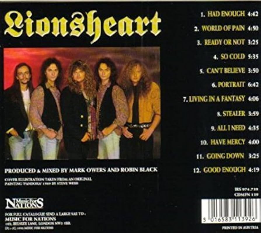 Amazon.co.jp: Lionsheart: ミュージック