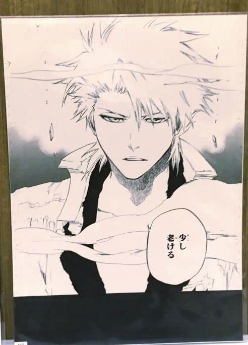 Amazon.co.jp: BLEACH原画展 複製原画 日番谷 BLEACH展 複製原画 日番