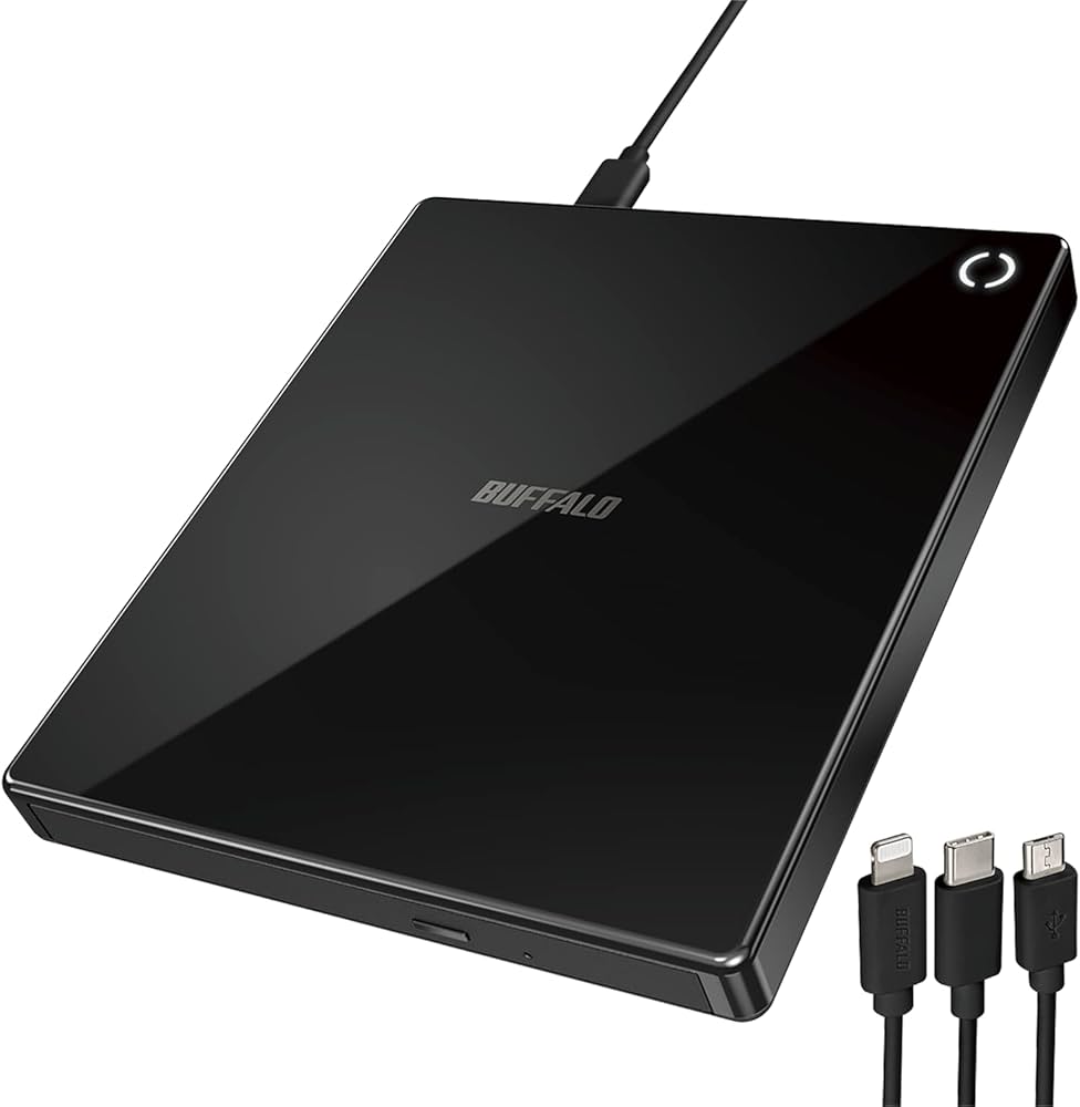 Amazon.co.jp: バッファロー ラクレコ+ iPhone スマホ CD 取り込み CD