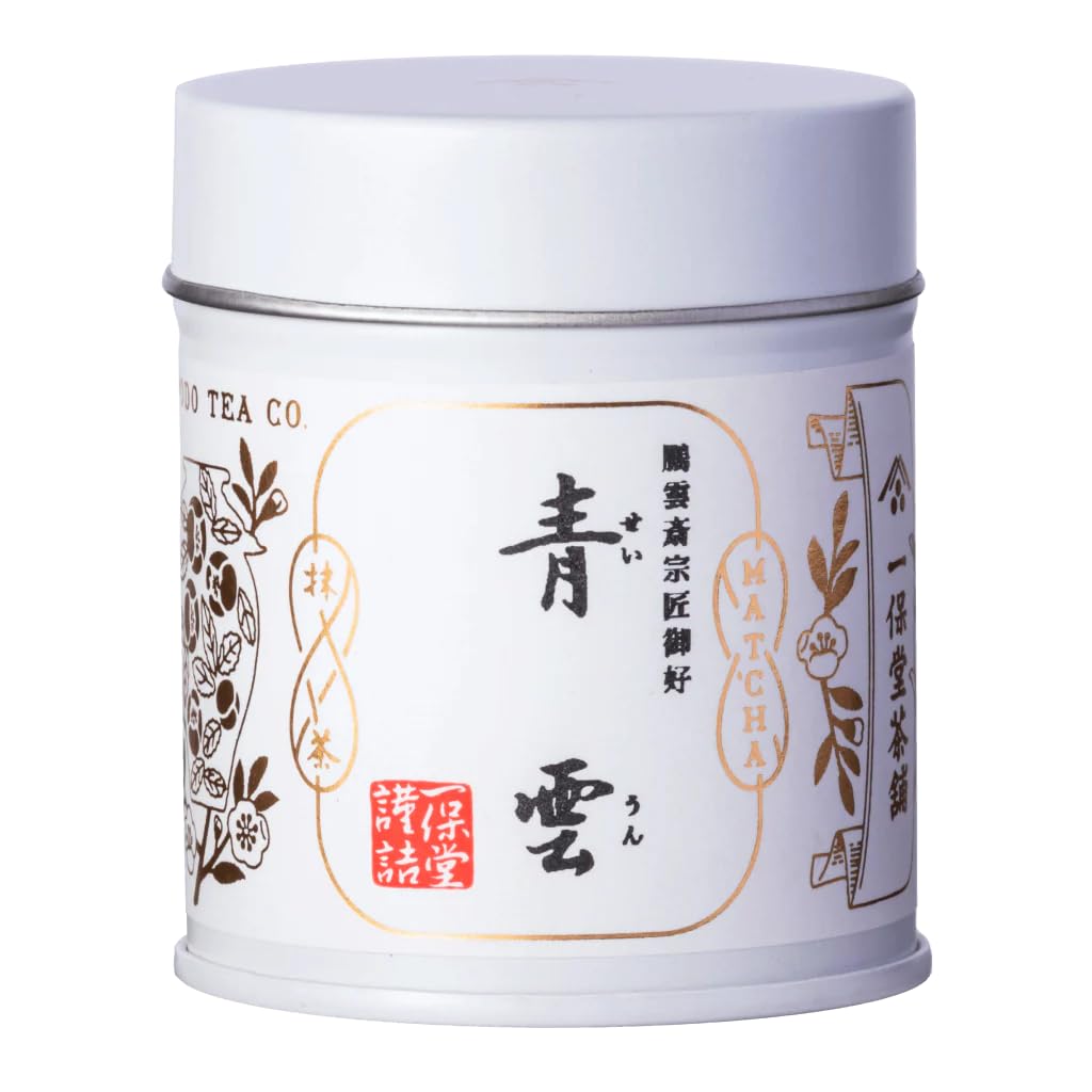 Amazon | 抹茶 一保堂茶舗 青雲（せいうん） 40g缶 | 日本茶 京都 粉