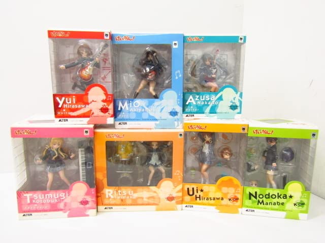 7体セットけいおんフィギュア