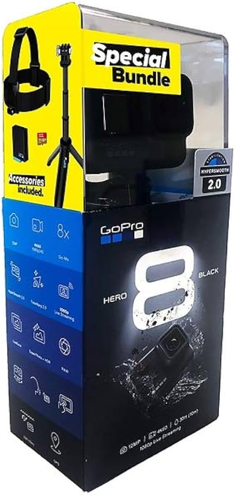 Amazon | GoPro ゴープロ アクションカメラ HERO8 BLK ヒーロー8