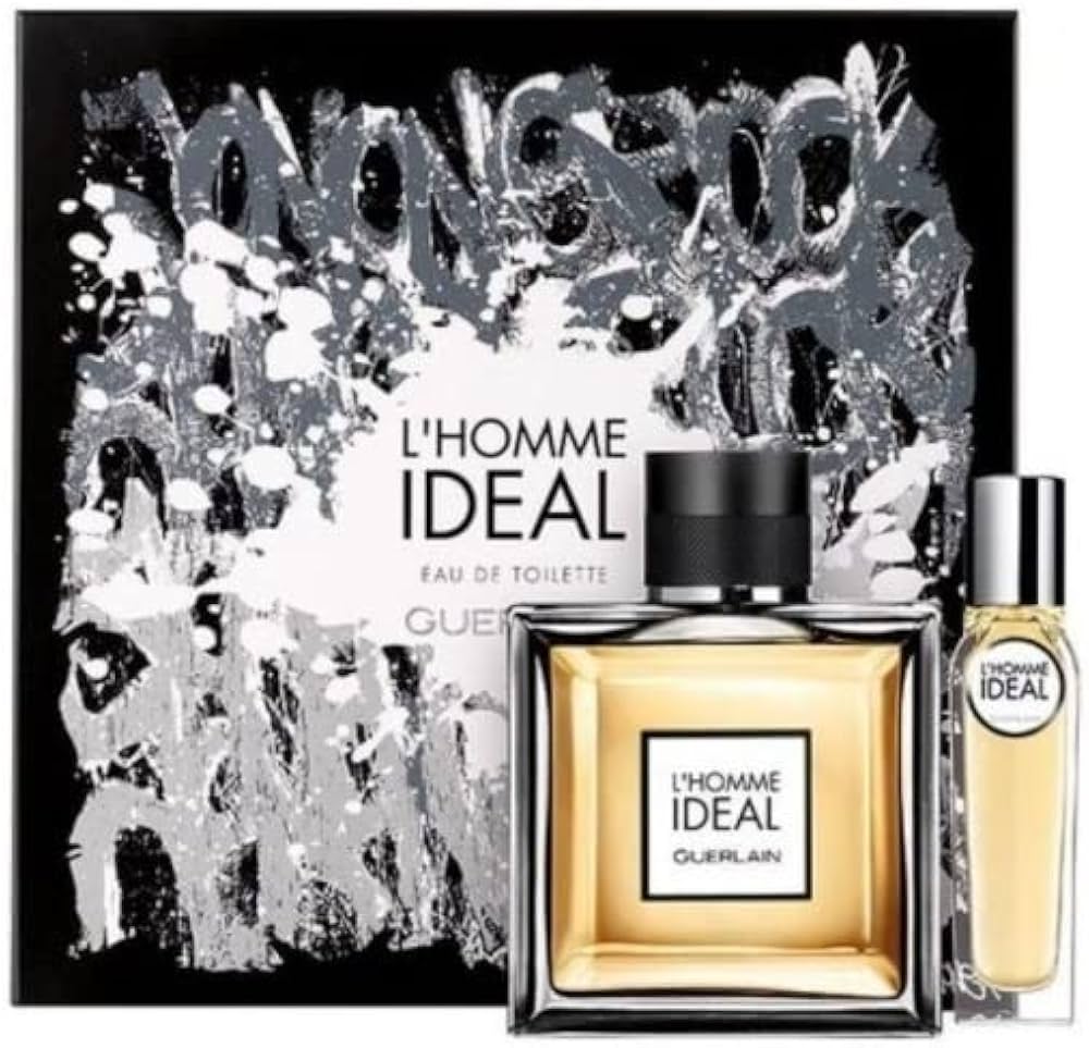 Amazon.com: Guerlain L'Homme Ideal 3.3 oz Edt Spray + Edt 0.5 oz