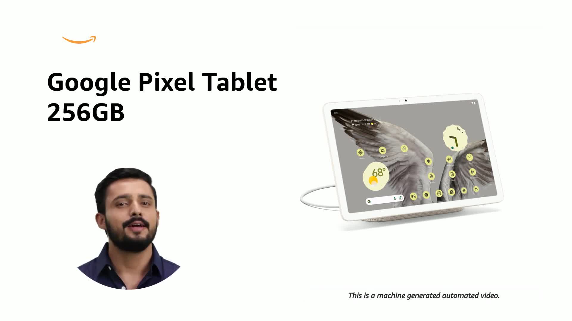 Google Pixel Tablet with Charging Speaker Dock - Android Tablet