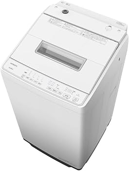 Amazon | 日立 全自動洗濯機 7kg-35分 ホワイト ビートウォッシュ BW