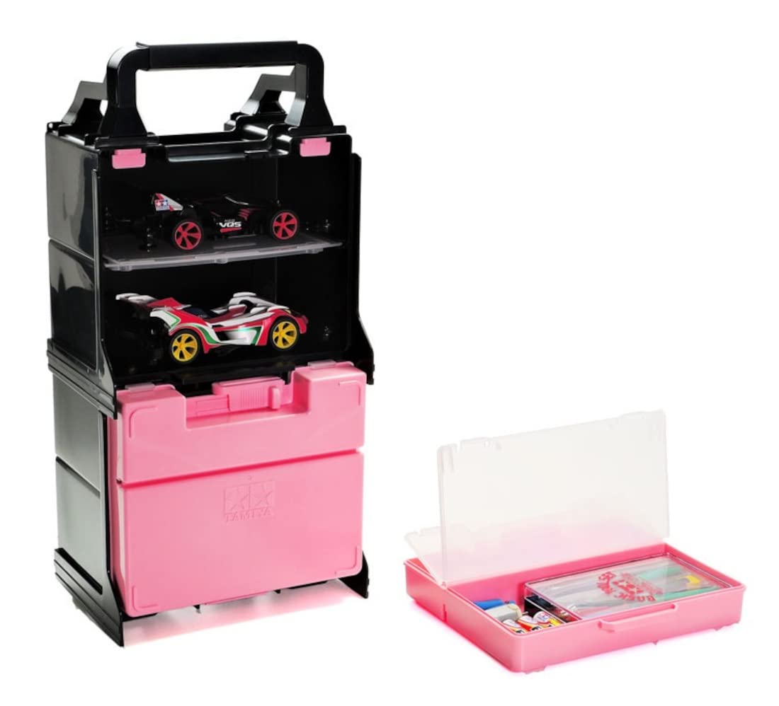 Amazon | タミヤ ミニ四駆 限定 ミニ四駆 ポータブルピット(ピンク