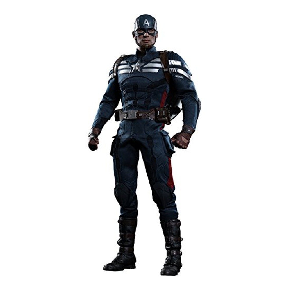 Amazon.com: Hot Toys The Winter Soldier Movie Masterpiece Captain
