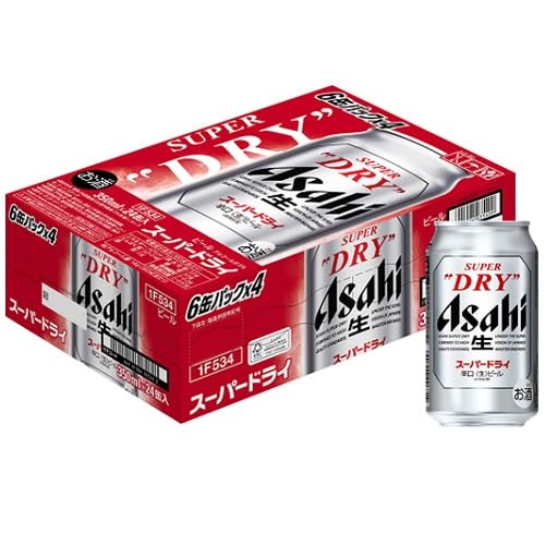 Amazon.co.jp: アサヒ スーパードライ350ml1ケース(24缶入) : 食品
