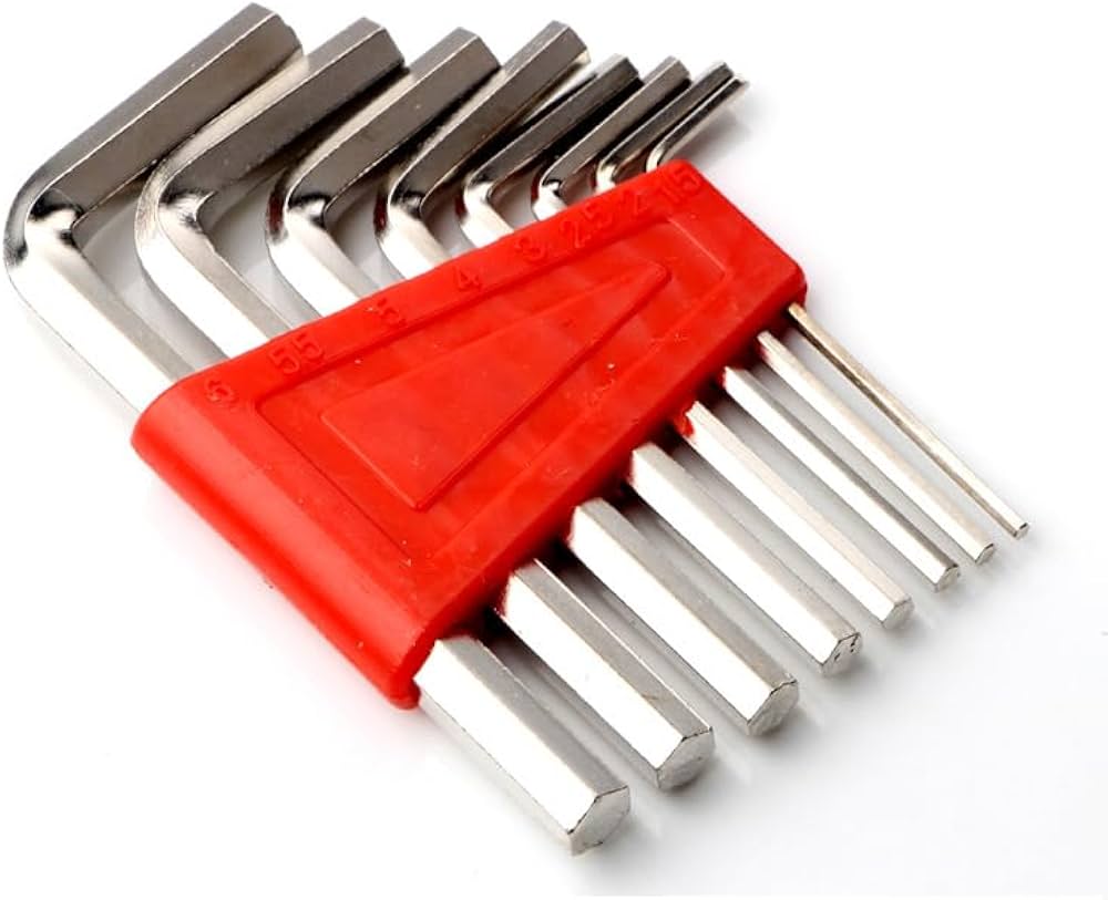 Amazon | 六角アレンレンチ L字型スクエアヘッドレンチセット スクエア