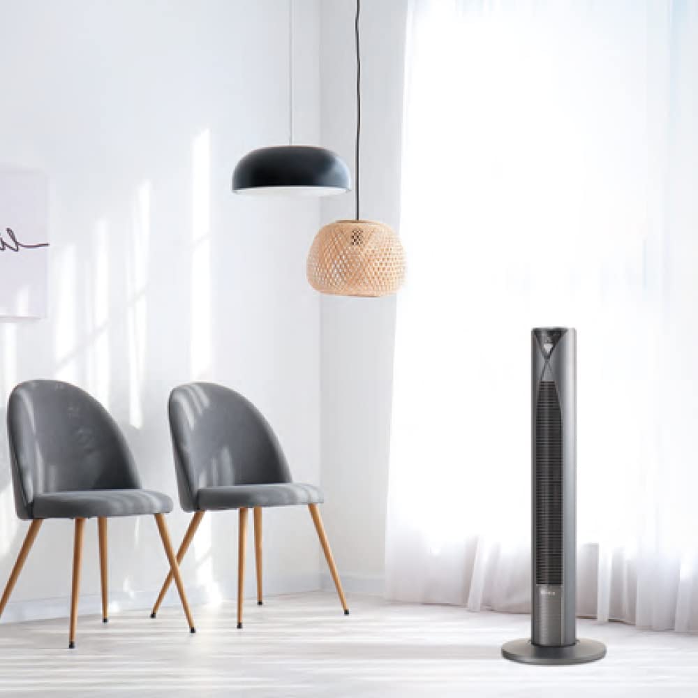 Amazon | Kirala Air Mare マーレ アイスブラック 縦型扇風機 タワー