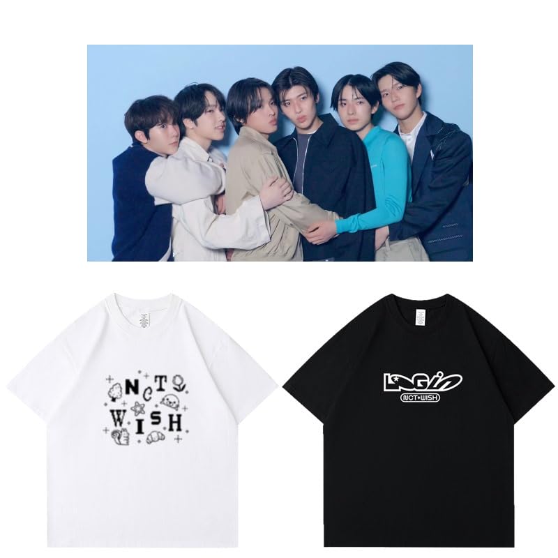 Amazon.co.jp: NCT WISH 2024 ツアー LOGin Tシャツ 応援服 NCT WISH