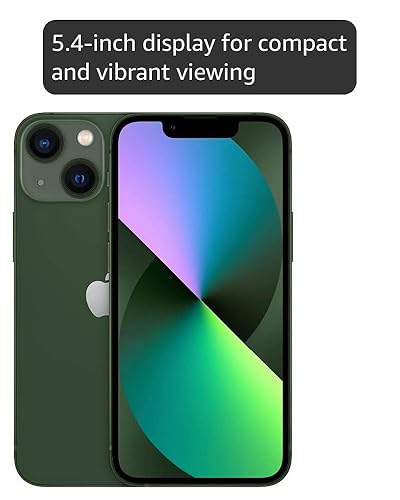 Amazon.com: Apple iPhone 13 Mini, 256GB, Green - Unlocked (Renewed