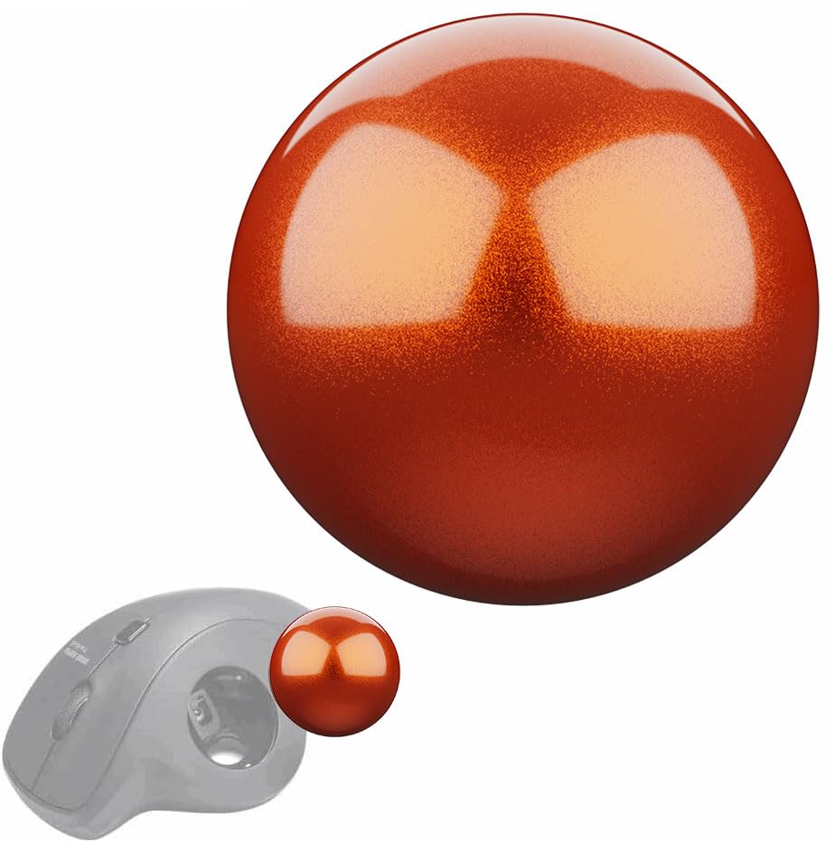 Amazon | トラックボール 34 mm トラックボール 艶消し ざらつき加 工