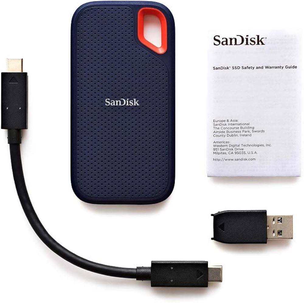 SanDisk 外付けSSD 1TB【健康度100%】Mac用初期化済 1 TB SanDisk