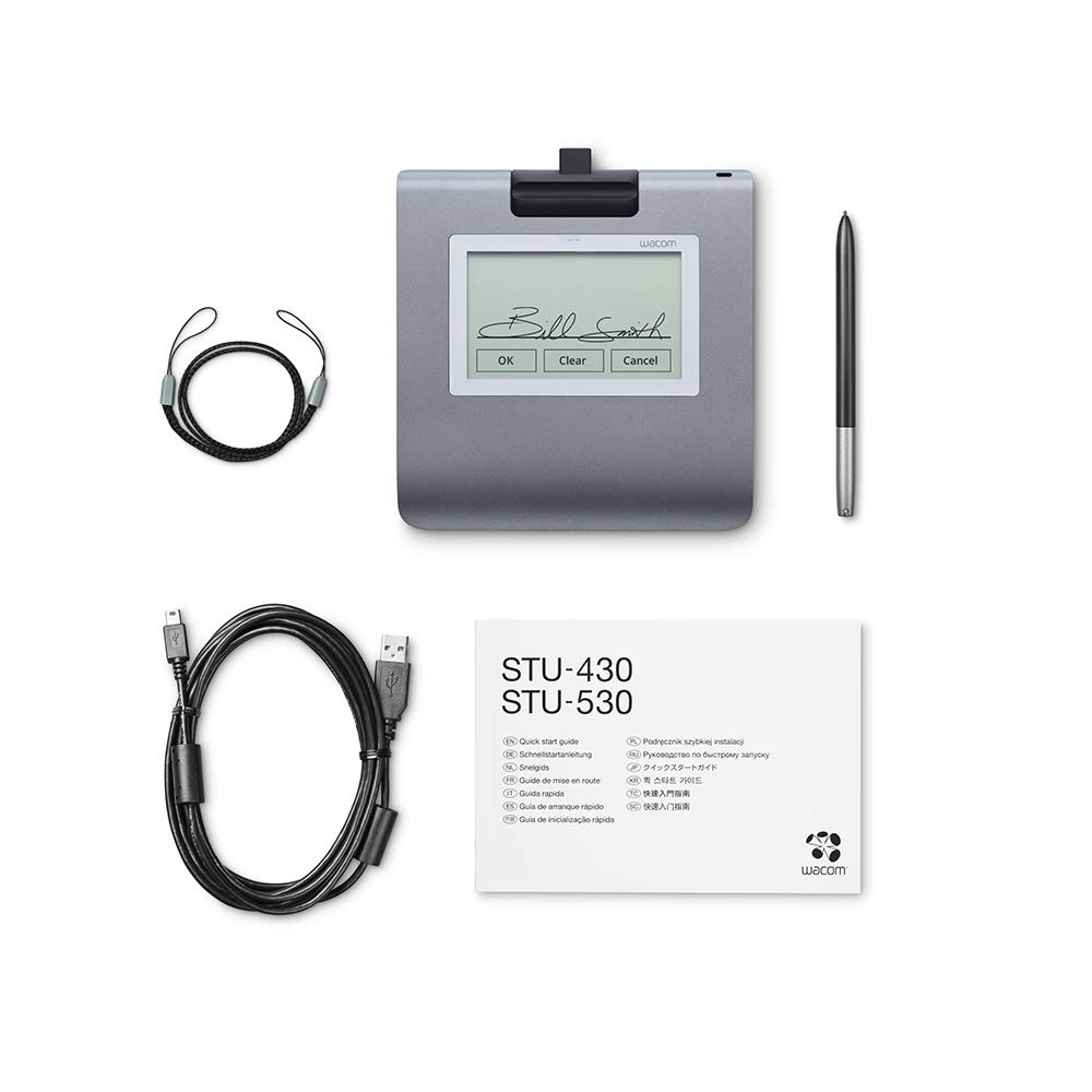 Amazon.com: Wacom Signature Set - STU-430 & Sign pro PDF STU-430