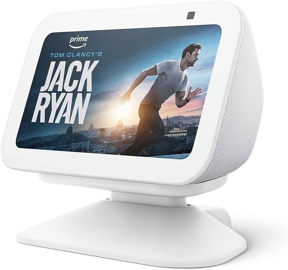 Suporte ajustável para Echo Show 5 (3ª geração) com porta de