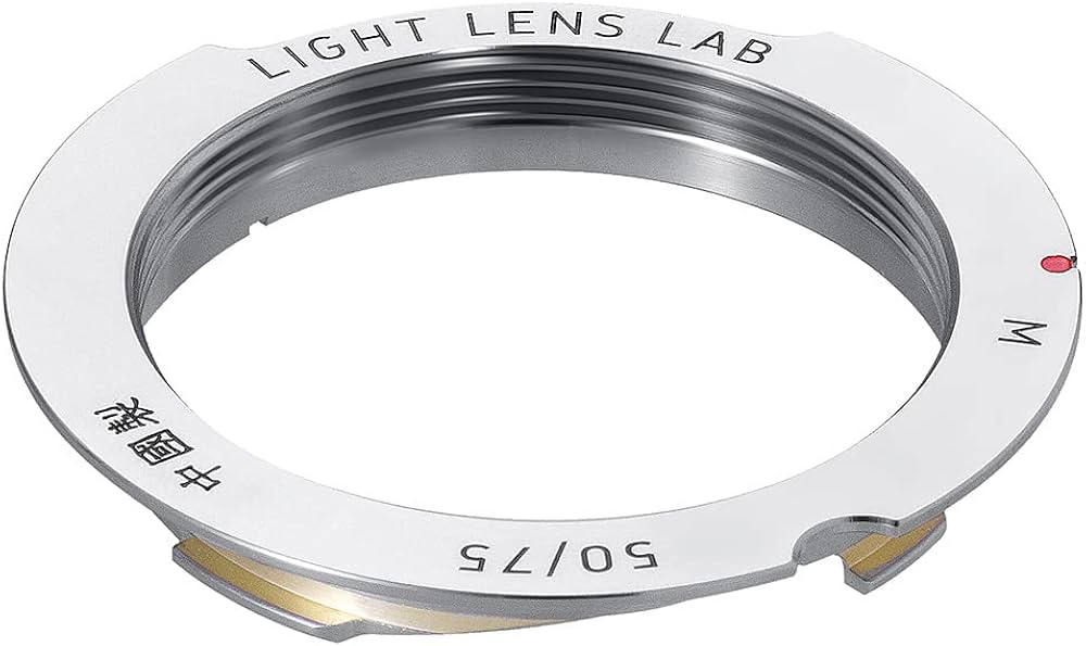 Amazon | LIGHT LENS LAB L-Mリング 50/75mm用 (ライカL39レンズ → M