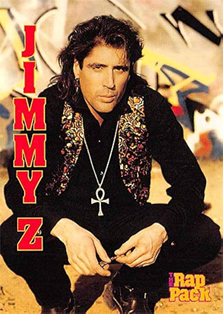 Jimmy Z trading card (Hip Hop, James Zavala, Muzical Madness) 1991