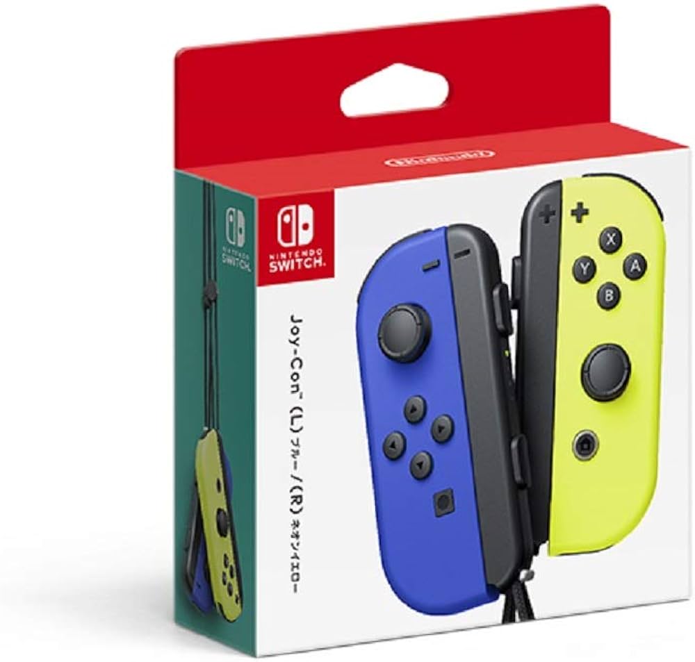 Amazon.co.jp: 【任天堂純正品】Joy-Con(L) ブルー/(R) ネオンイエロー