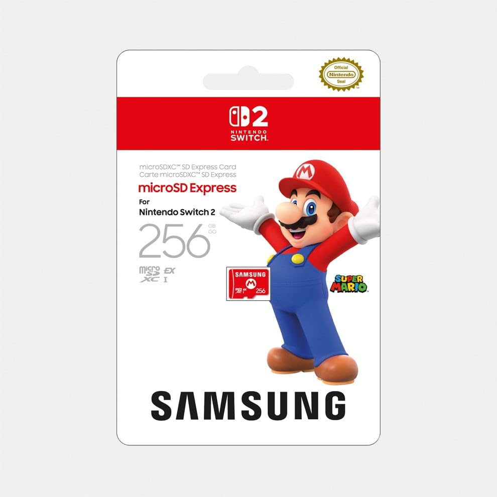 Amazon.co.jp: Samsung microSD Express Card 256GB Nintendo Switch 2