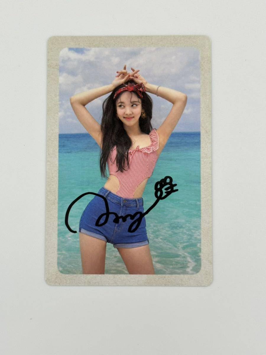 Amazon.co.jp: TWICE ナヨンSUMMER NIGHTS直筆サイン入りトレカ : おもちゃ