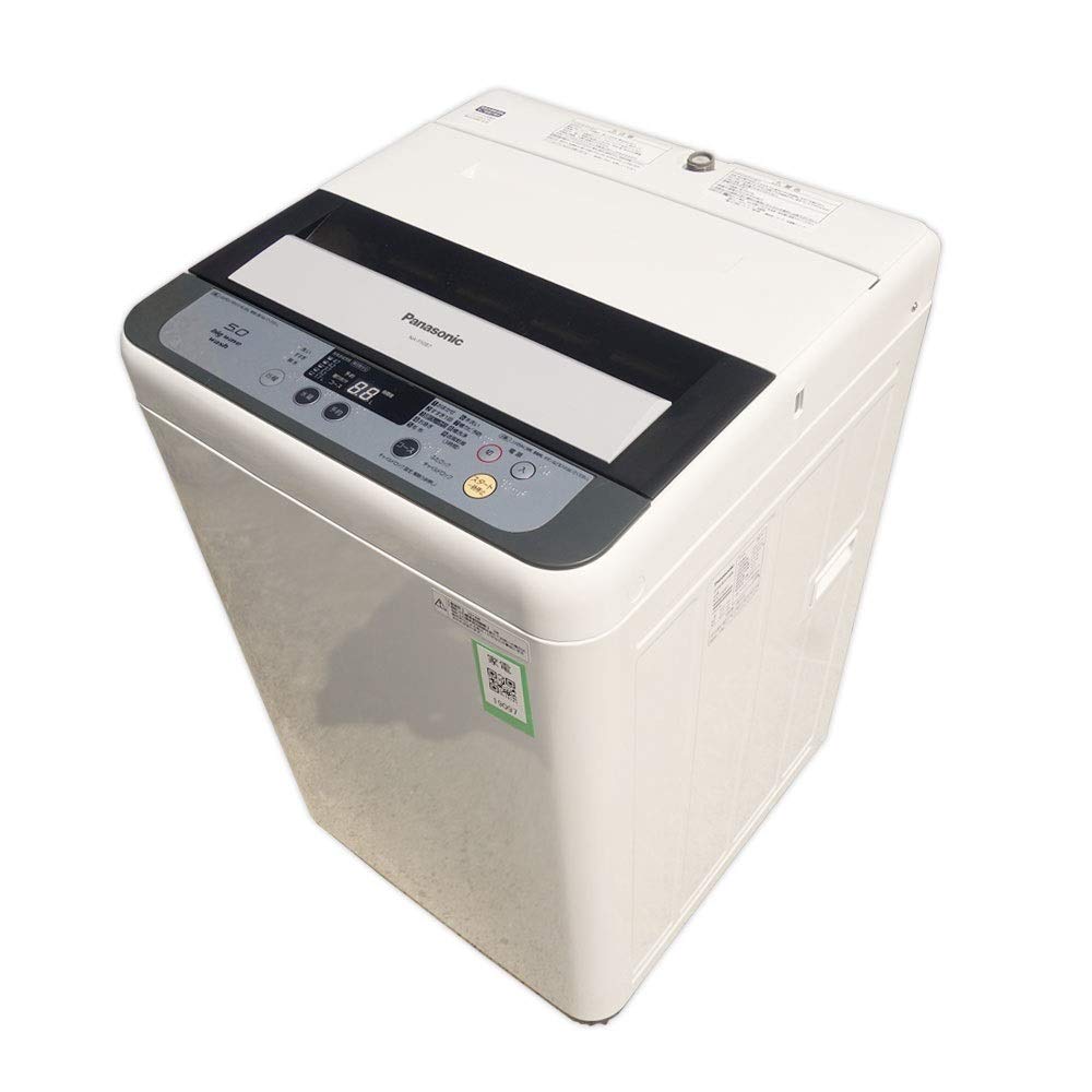 Amazon.co.jp: Panasonic 全自動洗濯機 5kg グレー NA-F50B7-H