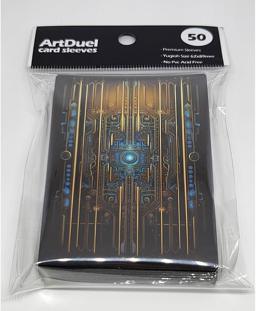 Amazon.co.jp: ArtDuel 遊戯王 カードスリーブ - テクノロジー - 50枚