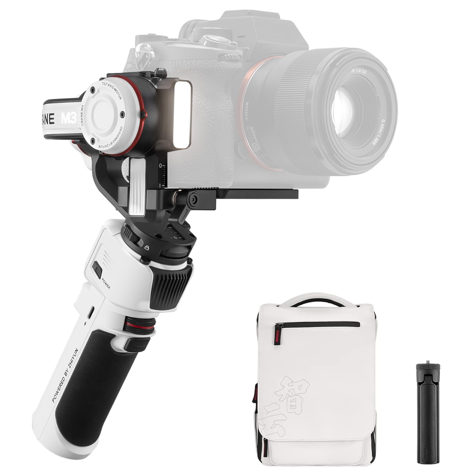 Amazon | Zhiyun Crane M3コンボハンドヘルド3軸カメラジンバル