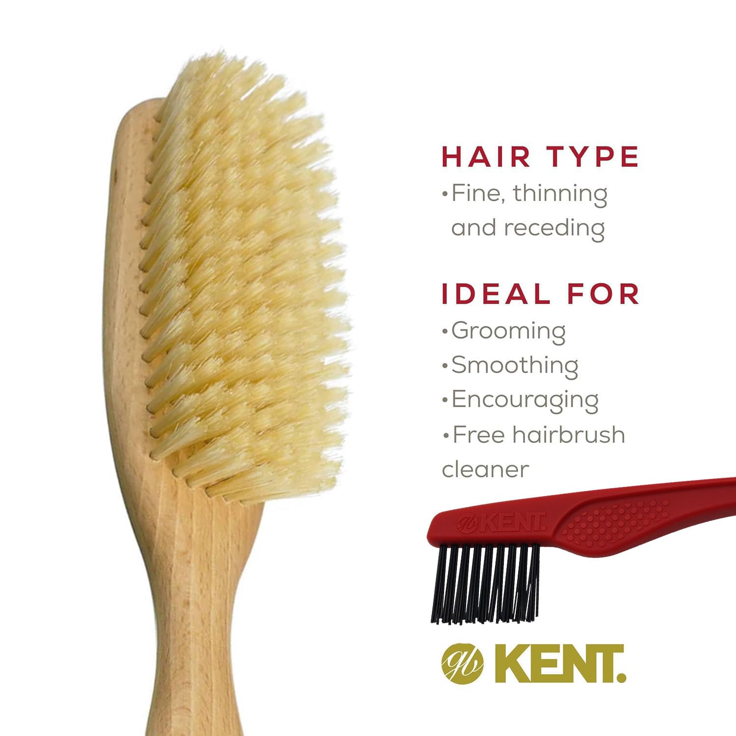 Amazon.com : Kent LS9D Satinwood Pure Soft White Bristle Narrow