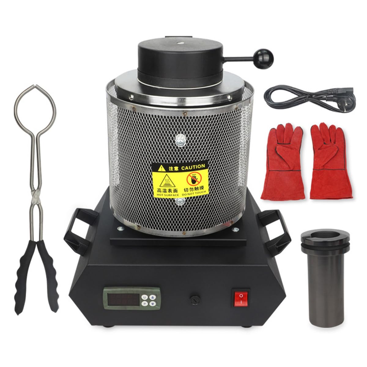 誘導溶解炉電気溶解炉金属卓上水冷インゴット