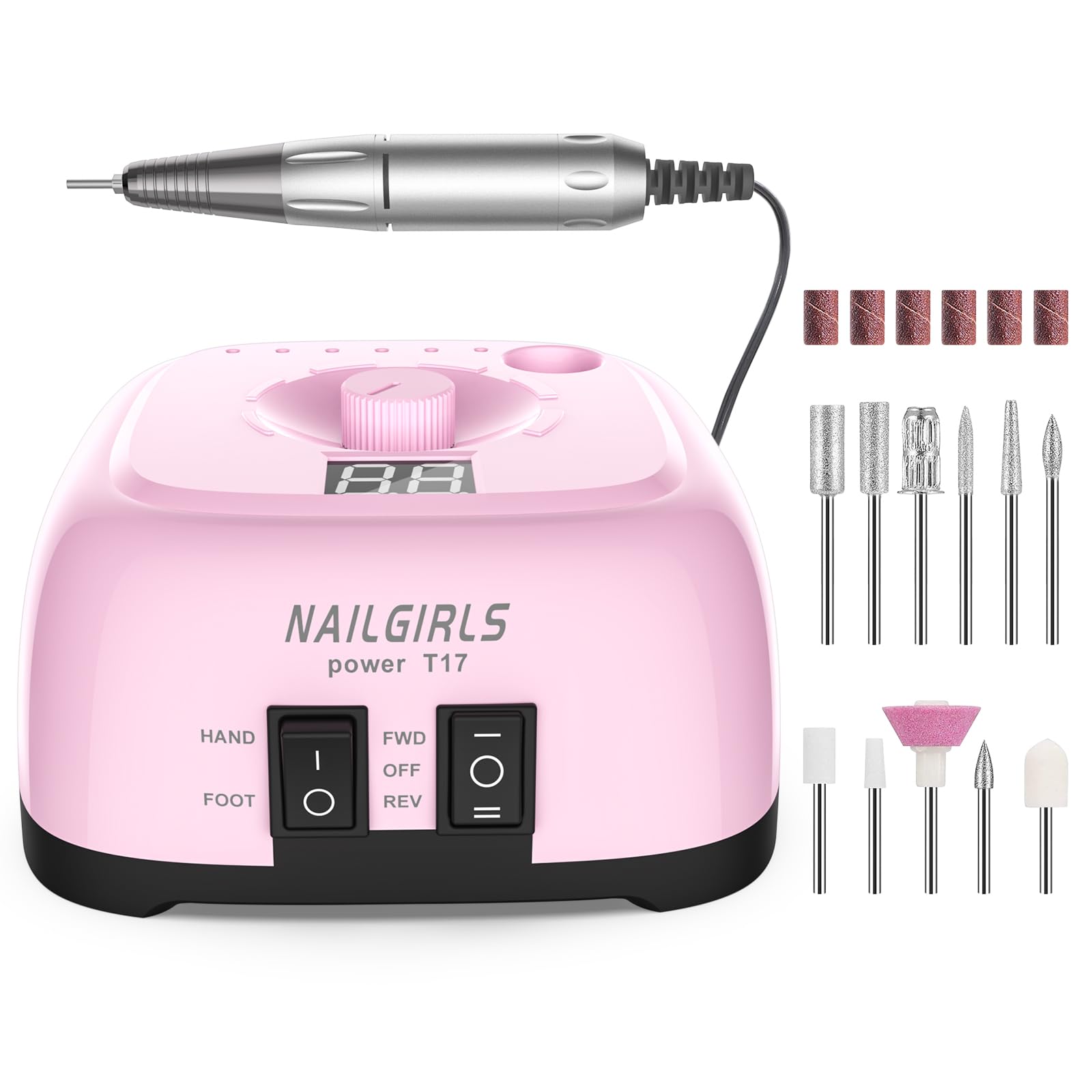 Amazon.com: Nail Drill Machine，Professional Electric Nail File