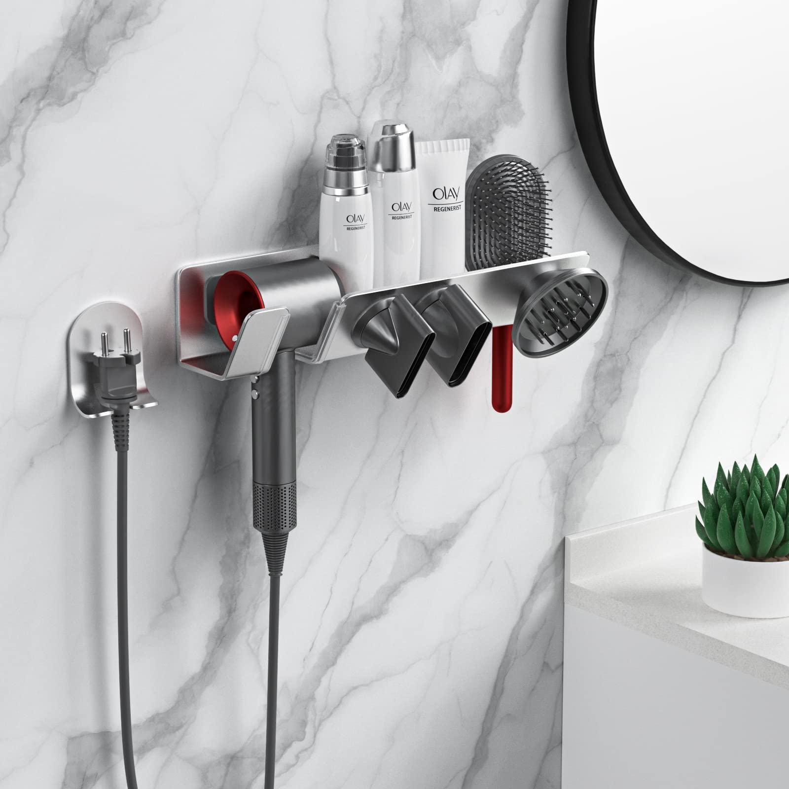 Amazon.co.jp: Dyson Supersonic用ヘアドライヤーホルダー - 壁に