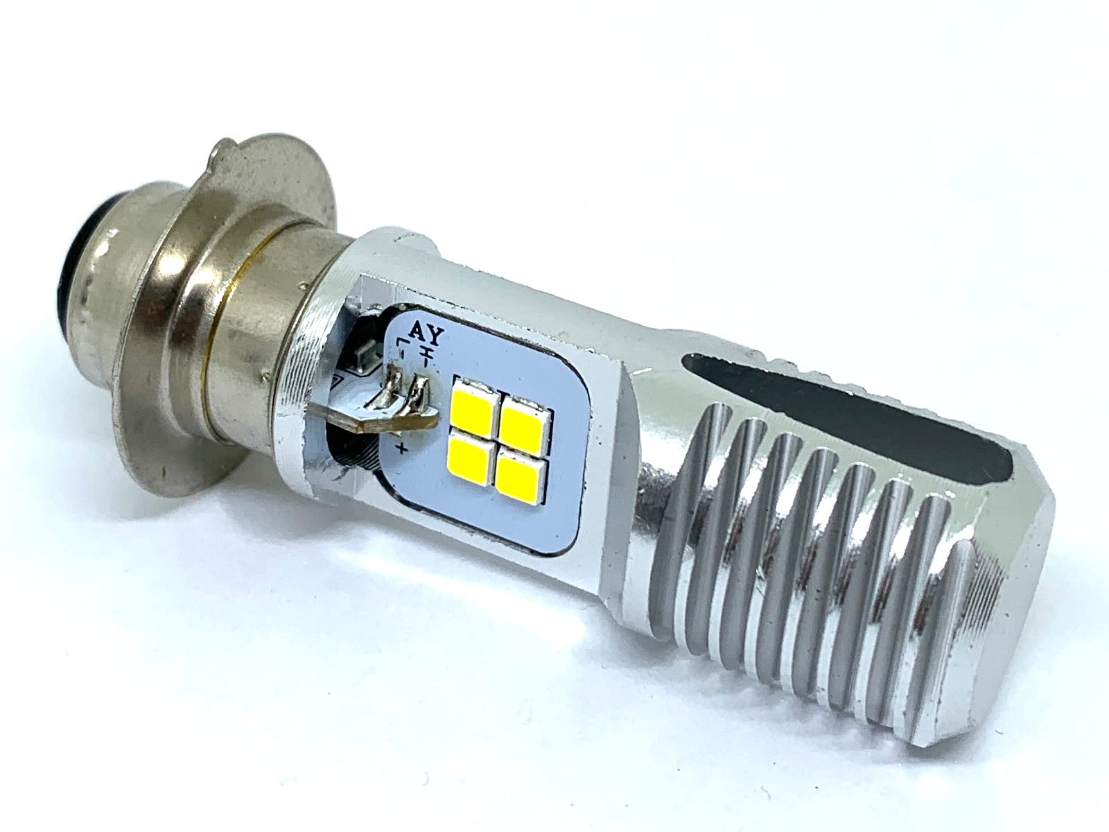 Amazon | 【U-Style】7Wバイク用イエローLEDヘッドライトPH7タイプHi