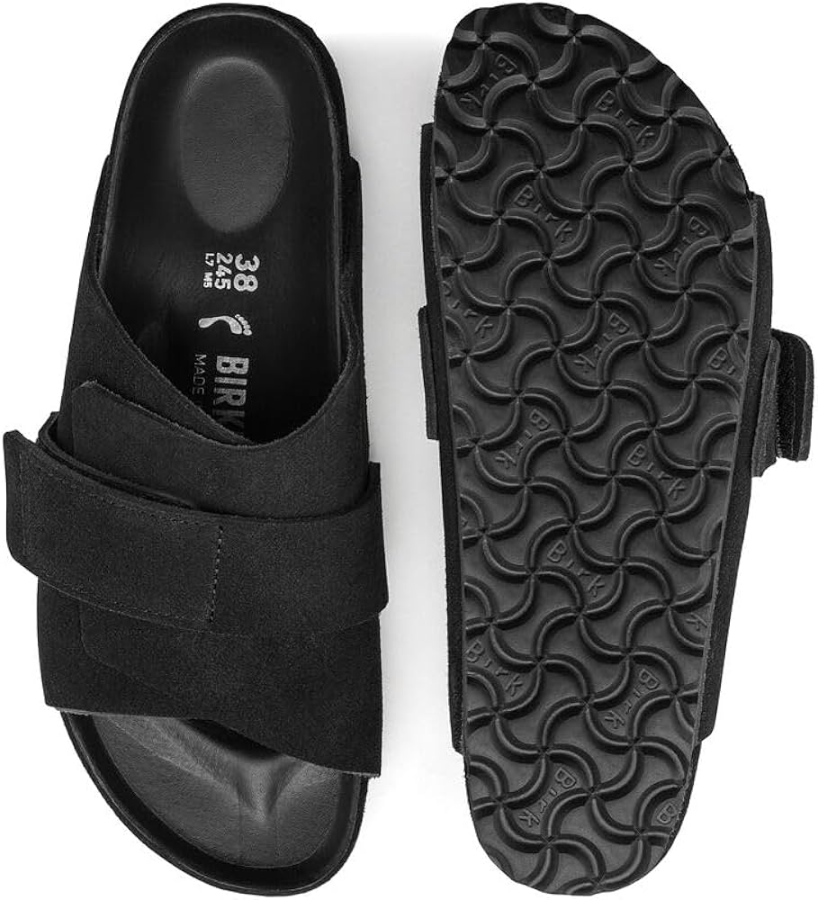 Amazon.com: Birkenstock 1022306339 Kyoto Exq Black Sd N 39