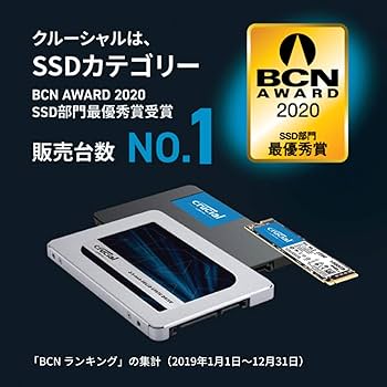 Amazon | Crucial SSD P2シリーズ 1TB M.2 NVMe接続 正規代理店保証品