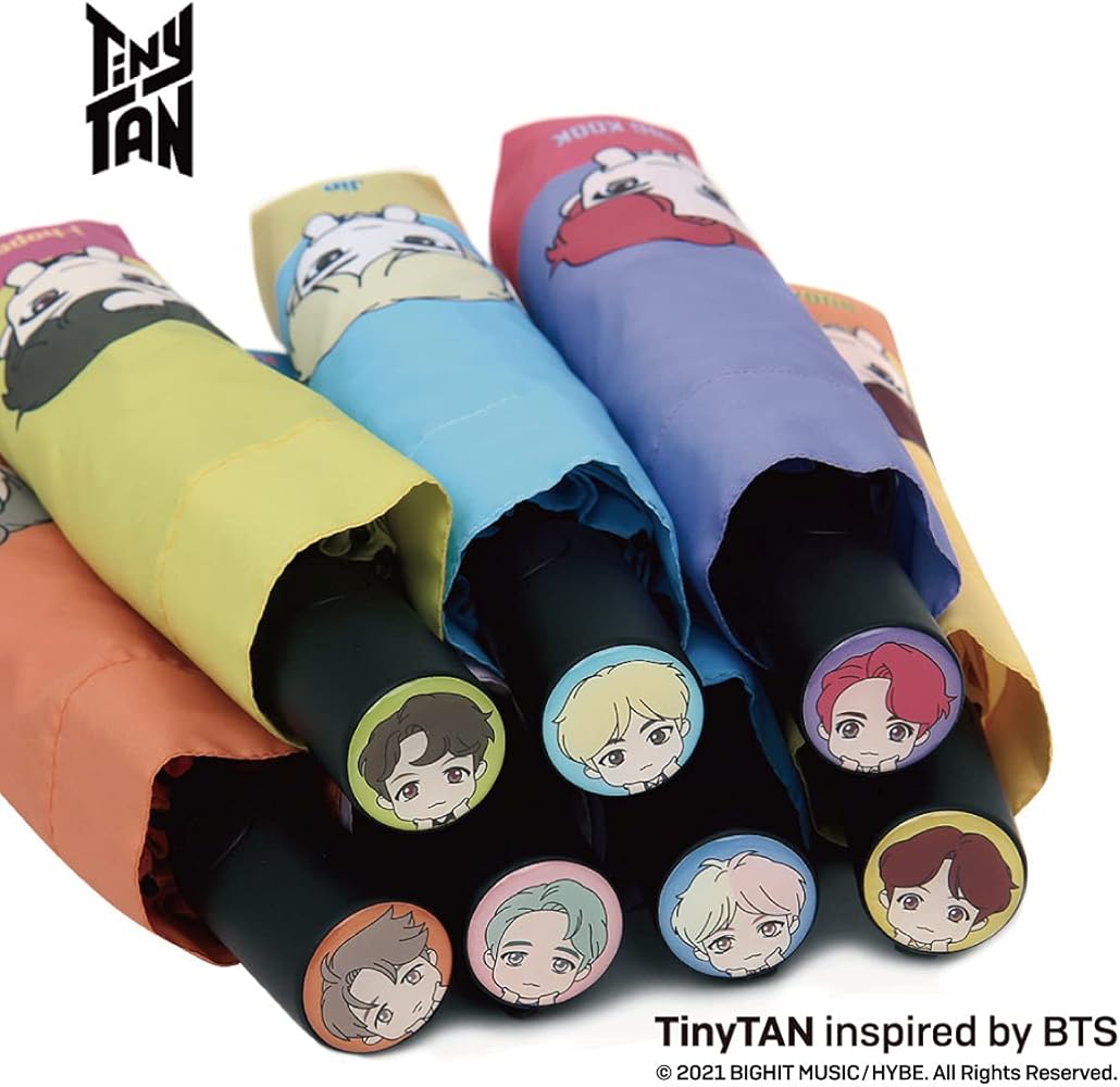 Amazon | 956DAF【 TinyTAN 公式ライセンスグッズ 】JungKook 傘 雨傘