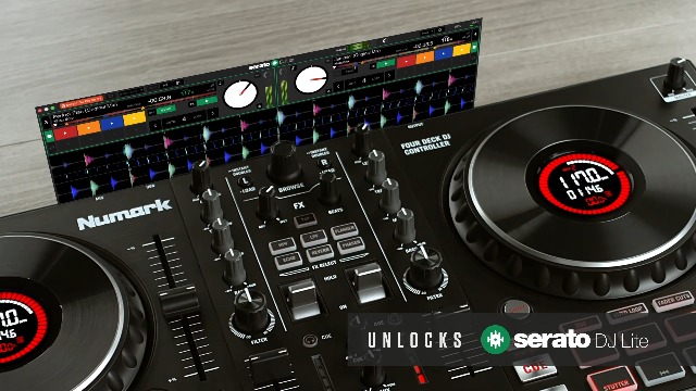 Numark Mixtrack Platinum FX Serato DJ Controller with Jog Wheel