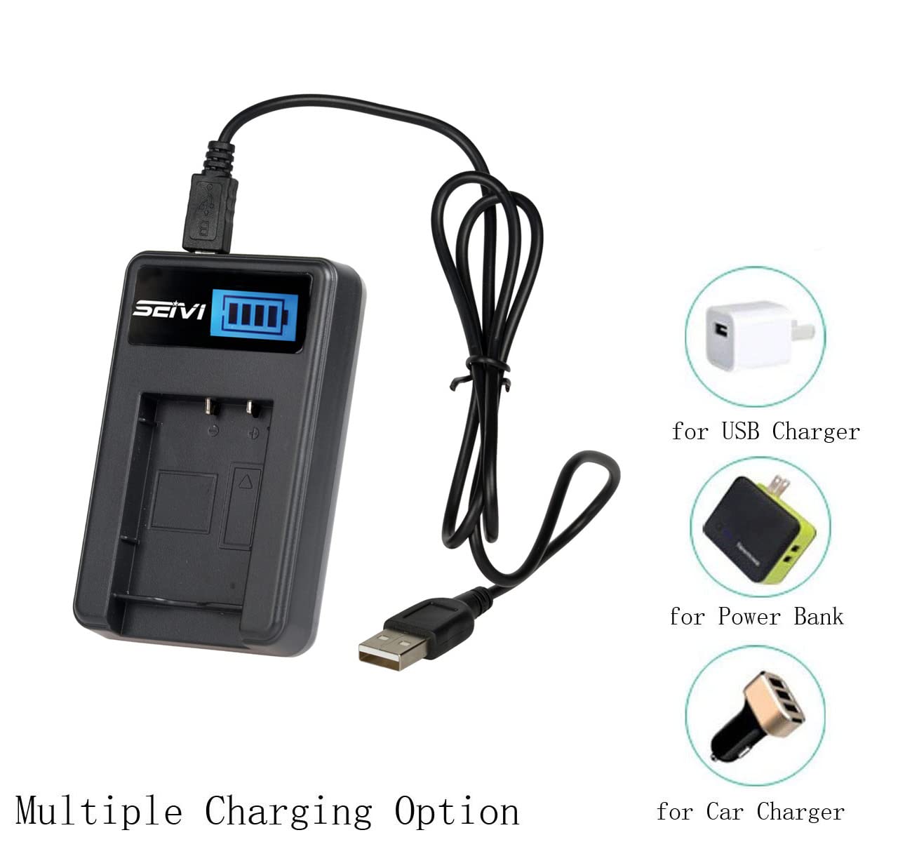 Amazon.com: Battery Charger for Sony Cyber-Shot DSC-T70, DSC-T75